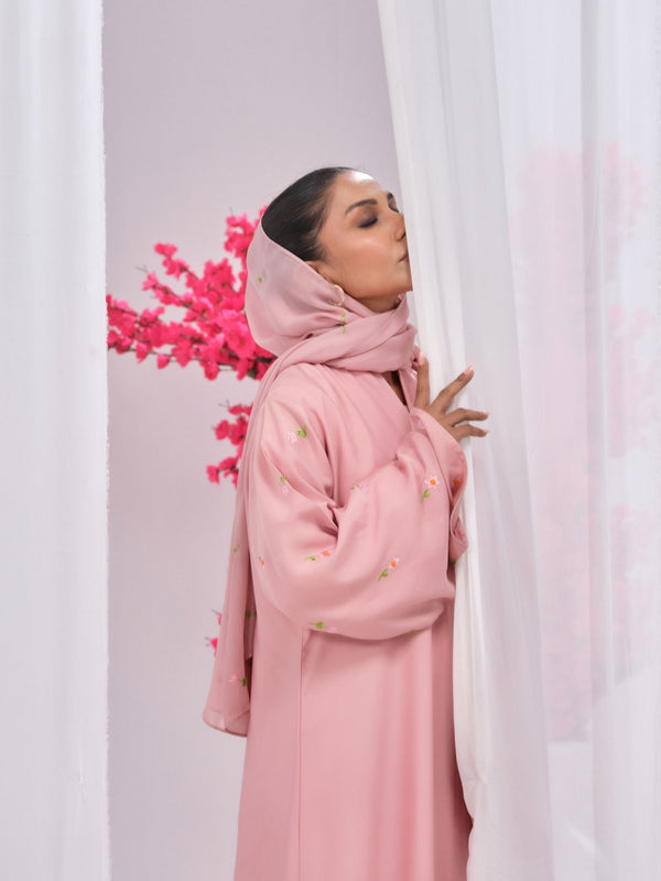 Nova Pink Abaya